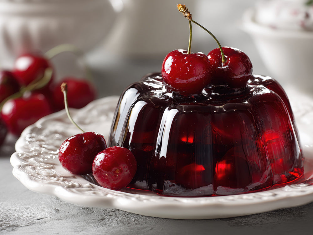 Universal Cherry-Flavored Gelatine Amevel