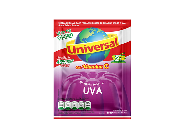 Grape-Flavored Gelatine Amevel