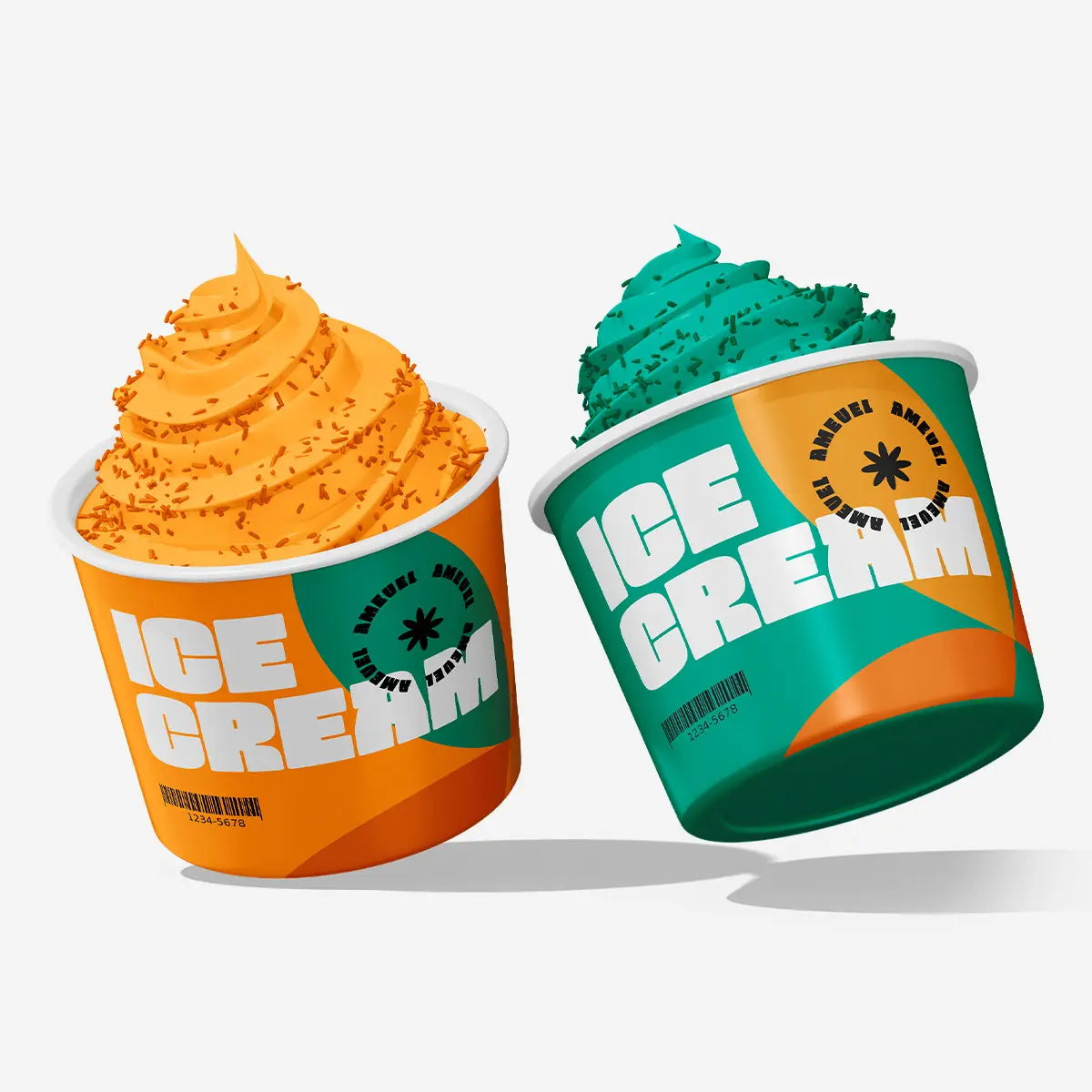 Ice Cream Cups Amevel
