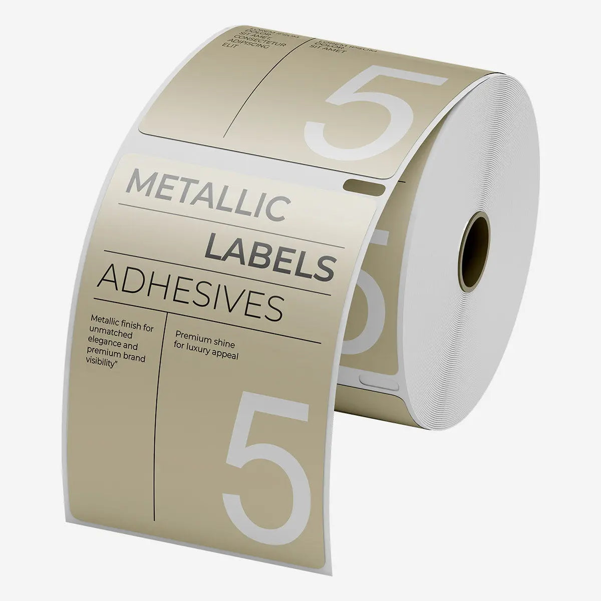 Durable Metallic Labels for High-Quality Branding